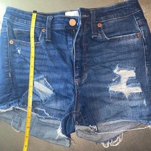 Universal Thread Denim Jean Shorts Distressed